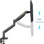 NBMounts G45 Extra Long Arm Desk Monitor Mount