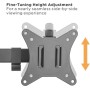 Brateck Dual Monitor Mount for Ergonomic Viewing