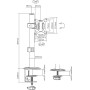 SUPSPC001: Monitor Mount for 17-32" Displays