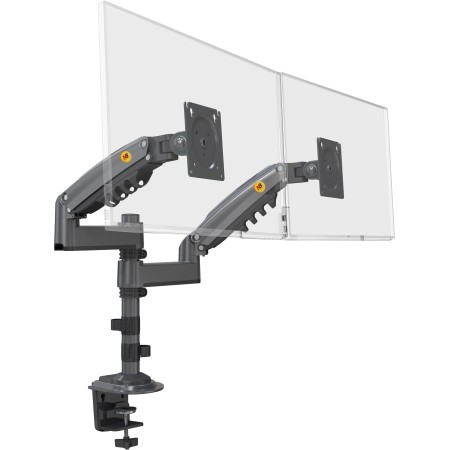 NBMounts H180 Twin Arm Gas Desktop Monitor Mount