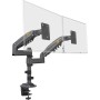 NBMounts H180 Twin Arm Gas Desktop Monitor Mount