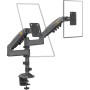 NBMounts H180 Twin Arm Gas Desktop Monitor Mount