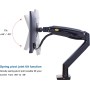 NBMounts F100A Ergonomic Monitor Mount