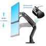 NBMounts F100A Ergonomic Monitor Mount