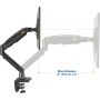 NBMounts F100A Ergonomic Monitor Mount