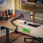 NBMounts F80 Single Arm Gas Desk Monitor Mount