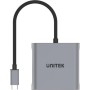 Unitek Converter USB-C to HDMI Dual 4K 60Hz