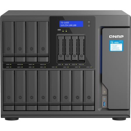 QNAP NAS 16-Bay TS-1655, Intel Eight Core