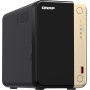 QNAP NAS 2-Bay INTEL Quad Core 8GB HDMI