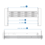 QNAP Rail-B02 Rackmount Kit