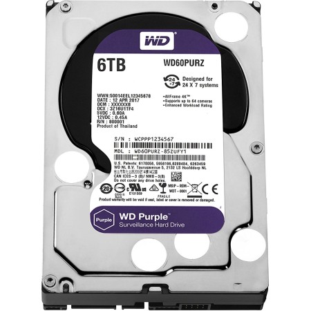 WD Purple 6TB Security HDD at Best Buy Cyprus