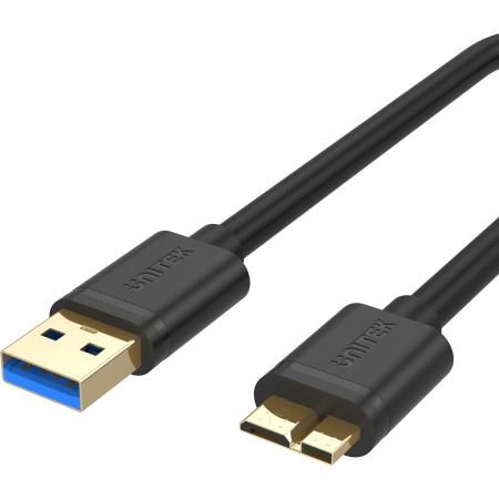 Unitek USB-A 3.0 to Micro-B Cable 0.3m for HDD