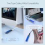 Orico USB-C M2 NVME SSD Enclosure Silver