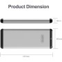 Unitek USB3.0 M.2 SSD SATA Aluminium Enclosure