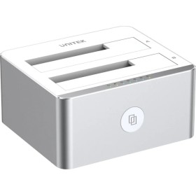 Unitek Y-3026 USB3.0 Dual Bay HDD Dock - Silver