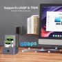 Unitek Y-3026 USB3.0 Dual Bay HDD Dock - Silver