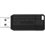 Verbatim USB Drive 3.0 Pinstripe 128GB Black