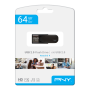 PNY Attache 4 USB 64GB Black USB Stick