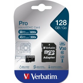 Verbatim Micro SD Card 128GB with Adapter