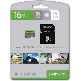 PNY Elite 16GB Micro SD Card with Adapter