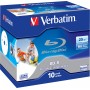 Verbatim BD-R 25GB 6X 10-Pack Jewel Case Printable 43713