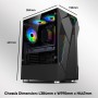 Armaggeddon TRON HOLO 5 Gaming Case in Black