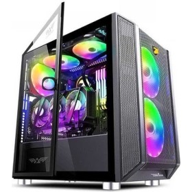 TESSERAXX Core 1 AIR Micro ATX Case Black