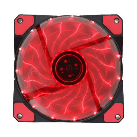 Gamemax GMX AF12R Red Led Fan