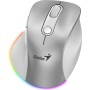 Genius Mouse Wireless+BT Rechargeable RGB Ergo 9000S Pro