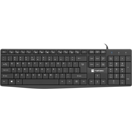 Natec Nautilus Black Wired Keyboard