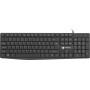 Natec Nautilus Black Wired Keyboard