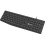 Natec Nautilus Black Wired Keyboard