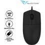 Alcatroz ASIC 1 Wired Mouse Black