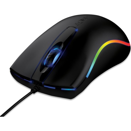 Alcatroz ASIC 9 RGB Wired Mouse Black