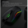 Alcatroz ASIC 9 RGB Wired Mouse Black