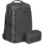 Natec Laptop Backpack 15.6'' 19L Black + Organiser KUDU PLUS