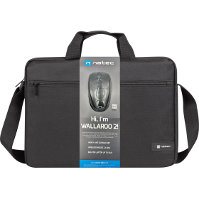 Natec Wallaroo2 15.6'' Laptop Bag & Mouse Set