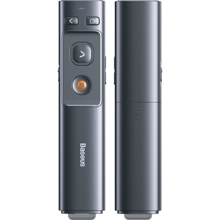 Baseus OrangeDot Wireless Laser Presenter Grey