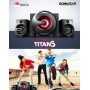 SonicGear Titan5 2.1 PC Speakers 40W with LED