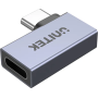 Unitek USB-C 4.0 Adapter 90degrees A1040GY