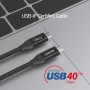 Unitek IF-Certified USB 4.0 Cable 0.8m