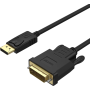 Unitek DisplayPort to DVI Cable 1.8m