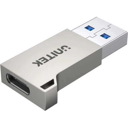 Unitek A1034NI USB-C to USB-A Adapter Silver