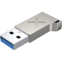 Unitek A1034NI USB-C to USB-A Adapter Silver