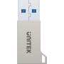 Unitek A1034NI USB-C to USB-A Adapter Silver