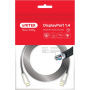 Unitek C1606BNI DisplayPort V1.4 Cable 8K 60Hz 1m Silver