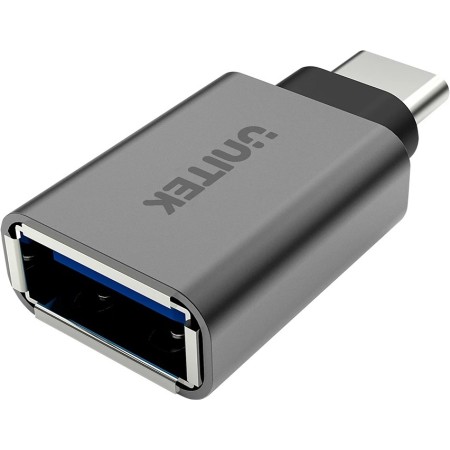 Unitek USB-A Female to USB-C Male Adaptor Grey