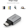 Unitek USB-A Female to USB-C Male Adaptor Grey