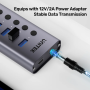 Unitek USB-C Hub 7xUSB-A with Power Switch