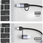 Unitek USB-C Hub 3xUSBA SD/Micro SD Card Reader